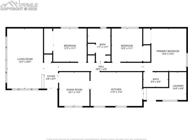 1604 E Kiowa St, Colorado Springs, CO 80909 - view of home floor plan