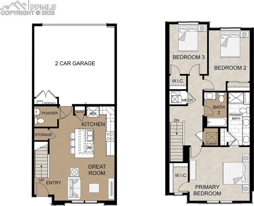 3384 Sobo Vw, Colorado Springs, CO 80907 - home floor plan