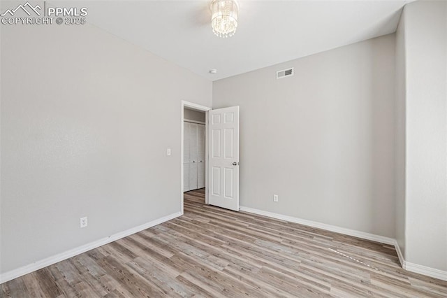 4807 Kerry Lynn Vw Unit 102, Colorado Springs, CO 80922 - empty room with wood finished floors and baseboards