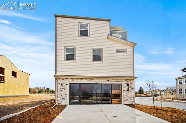 3071 Curly Grv, Colorado Springs, CO 80922 - view of front of property with concrete driveway