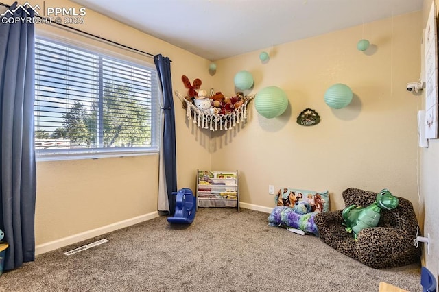 3566 Verde Dr, Colorado Springs, CO 80910 - game room featuring carpet floors and baseboards