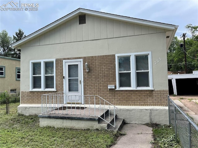 228 N Hancock Ave, Colorado Springs, CO 80903 - view of front of property with brick siding