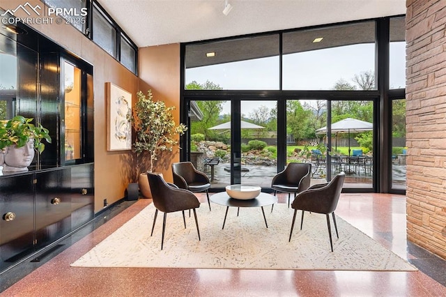 312 Lake Ave, Colorado Springs, CO 80906 - building lobby with floor to ceiling windows and a towering ceiling