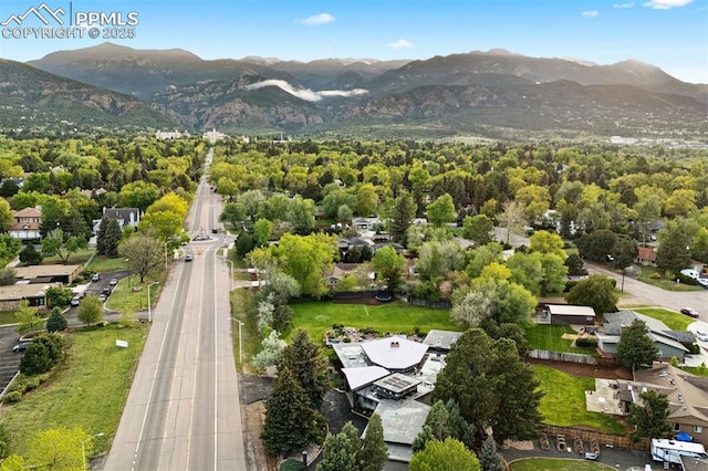 312 Lake Ave, Colorado Springs, CO 80906 - aerial view of mountains