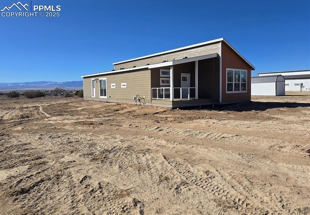 772 7th St, Penrose, CO 81240 - view of rear view of house