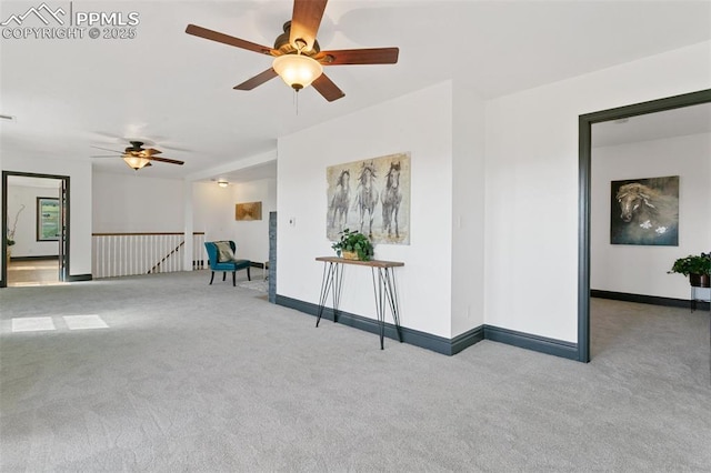 16030 Alta Plaza Cir, Peyton, CO 80831 - unfurnished room with carpet flooring and a ceiling fan