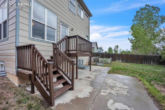 12572 Catch Pen Rd, Peyton, CO 80831 - view of patio