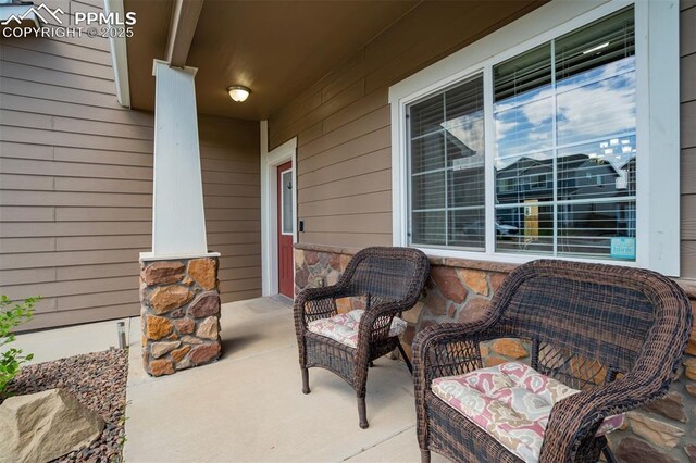 7923 Wagonwood Pl, Colorado Springs, CO 80908 - view of porch