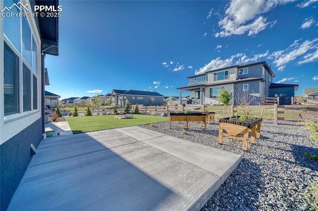 9473 Bugaboo Dr, Colorado Springs, CO 80924 - view of patio with a garden