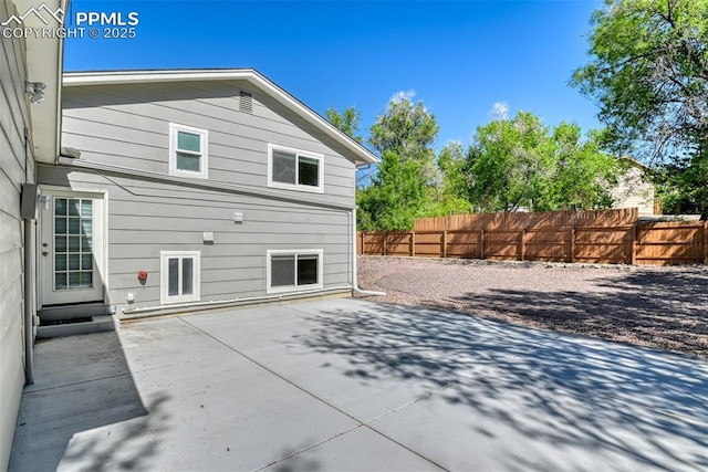 4472 Eastcrest Cir, Colorado Springs, CO 80916 - back of property featuring a patio