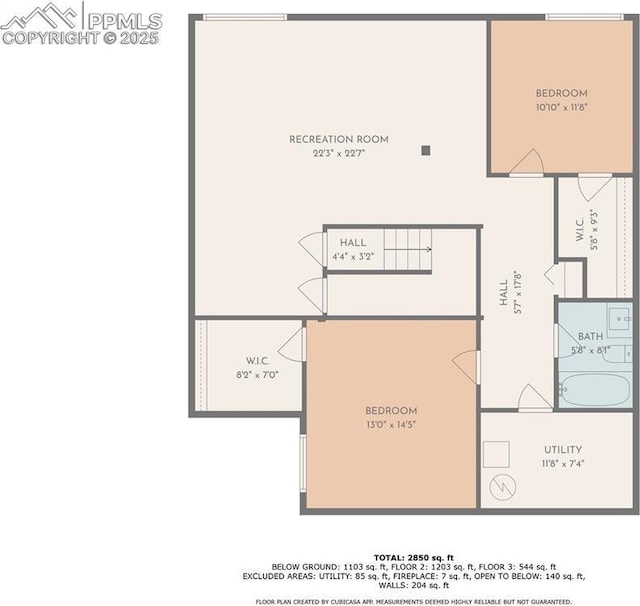4430 Songglen Cir, Colorado Springs, CO 80906 - floor plan / room layout