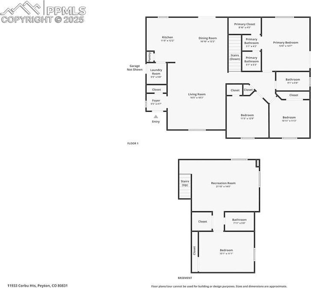 11933 Corbu Hts, Peyton, CO 80831 - room layout