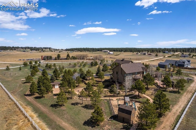 18320 Table Rock Rd, Colorado Springs, CO 80908 - overview of rural landscape
