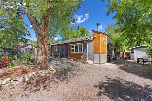 1004 Montrose Ave, Colorado Springs, CO 80905 - view of ranch-style home