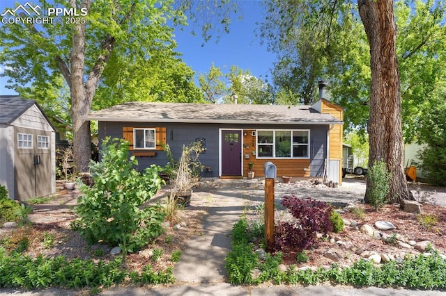 1004 Montrose Ave, Colorado Springs, CO 80905 - view of front of house featuring a chimney