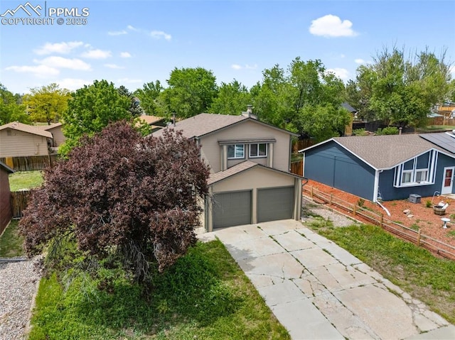 945 Bromefield Dr, Fountain, CO 80817 - view of front of property with concrete driveway
