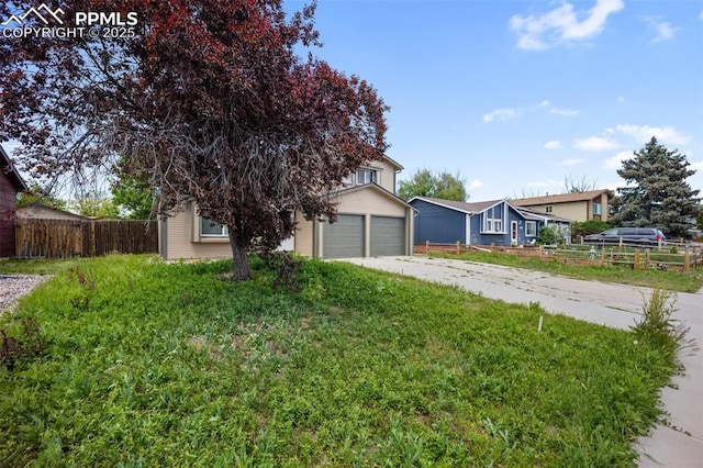 945 Bromefield Dr, Fountain, CO 80817 - view of front of house with driveway and a garage