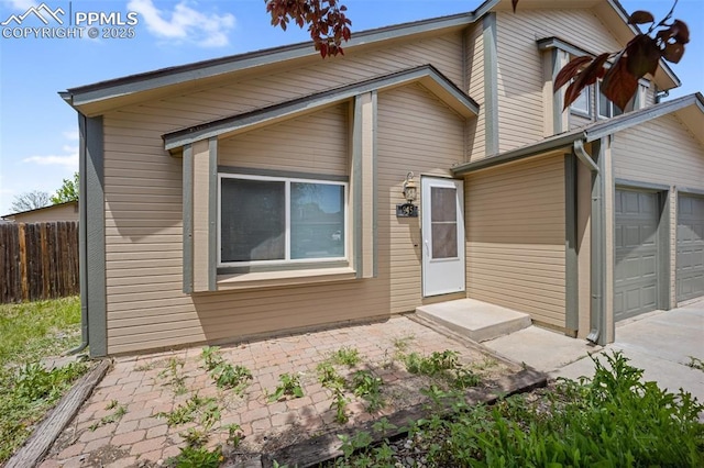 945 Bromefield Dr, Fountain, CO 80817 - mid-century modern home featuring a garage