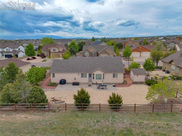 10641 Greenbelt Dr, Peyton, CO 80831 - aerial perspective of suburban area