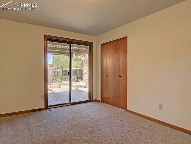 20 Swope Ave, Colorado Springs, CO 80909 - unfurnished room featuring baseboards and carpet floors
