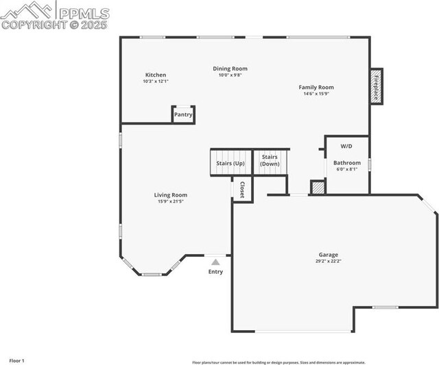 6557 Many Moon Dr, Colorado Springs, CO 80923 - property floor plan