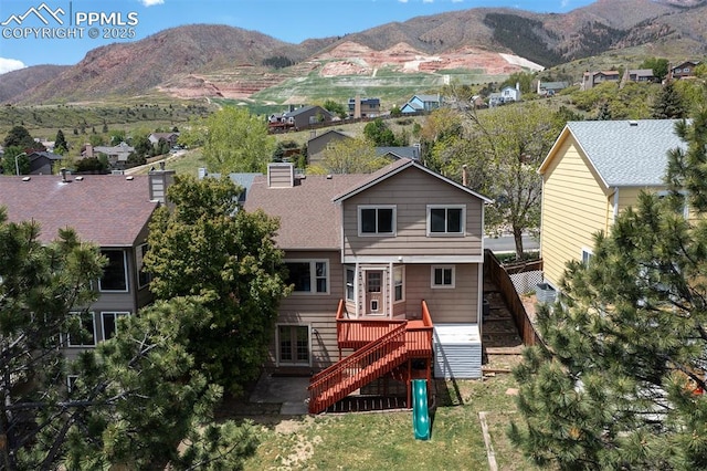 7435 Julynn Rd, Colorado Springs, CO 80919 - view of mountain background with nearby suburban area