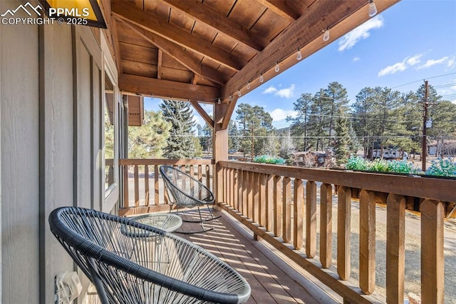 404 S Willow St, Woodland Park, CO 80863 - view of balcony