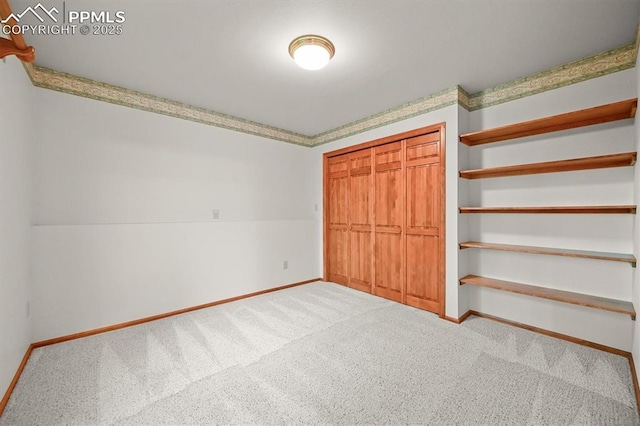 8110 Routt Ct, Colorado Springs, CO 80919 - unfurnished bedroom featuring carpet flooring and a closet