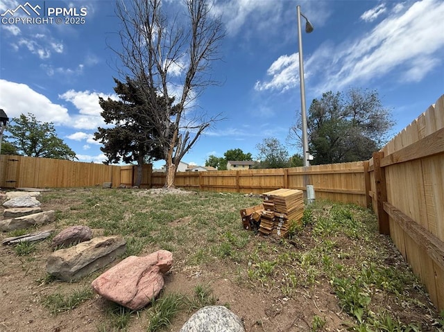 4770 Newton Dr, Colorado Springs, CO 80916 - view of fenced backyard