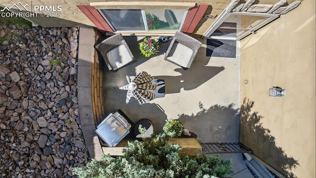 6678 Bethesda Pt Unit C, Colorado Springs, CO 80918 - bird's eye view