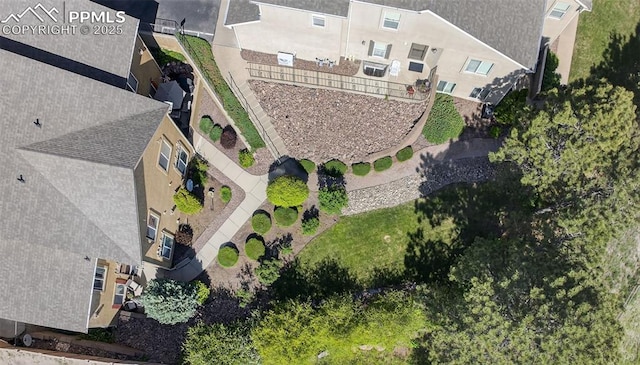 6678 Bethesda Pt Unit C, Colorado Springs, CO 80918 - aerial view of property's location