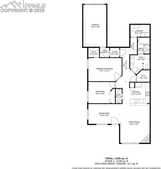 6678 Bethesda Pt Unit C, Colorado Springs, CO 80918 - view of property floor plan