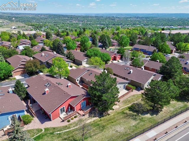 2609 Freedom Hts, Colorado Springs, CO 80904 - aerial perspective of suburban area