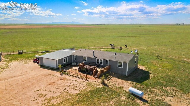 9180 S Rush Rd, Rush, CO 80833 - aerial view of sparsely populated area featuring a pastoral area