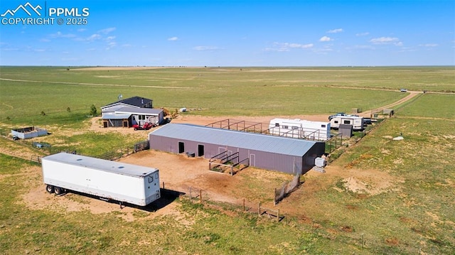 9180 S Rush Rd, Rush, CO 80833 - aerial view of sparsely populated area featuring agricultural land