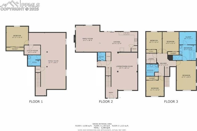 9773 Beryl Dr, Peyton, CO 80831 - floor plan / room layout