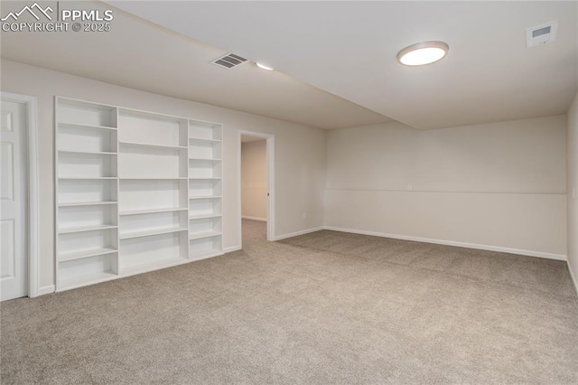 5208 Pinon Valley Rd, Colorado Springs, CO 80919 - basement featuring carpet floors and baseboards