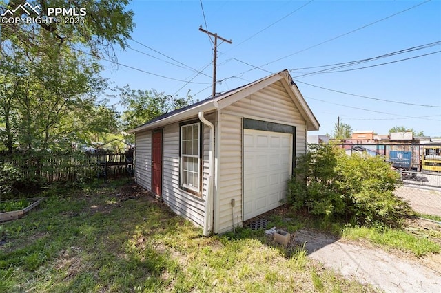 1416 S Wahsatch Ave, Colorado Springs, CO 80905 - view of detached garage