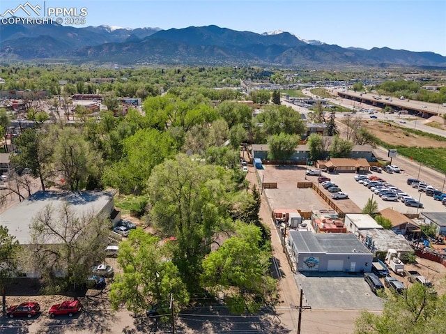 1416 S Wahsatch Ave, Colorado Springs, CO 80905 - bird's eye view of mountains