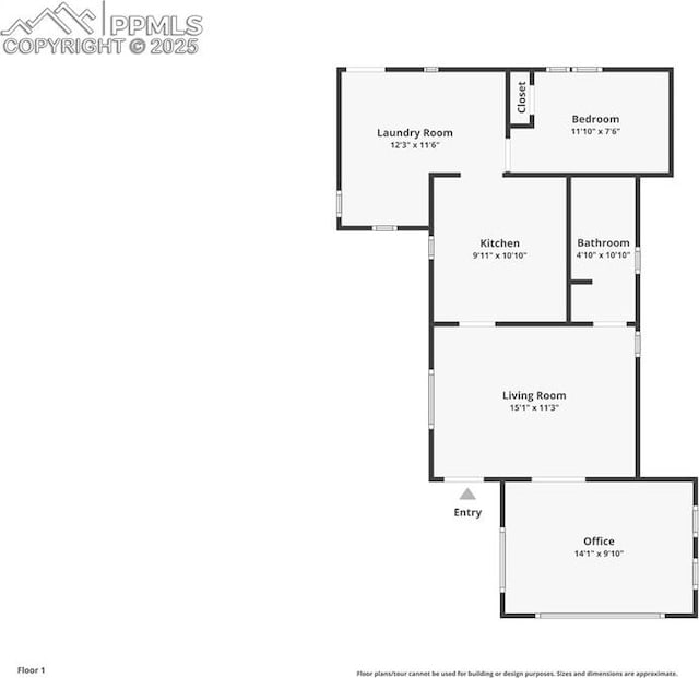 1416 S Wahsatch Ave, Colorado Springs, CO 80905 - room layout