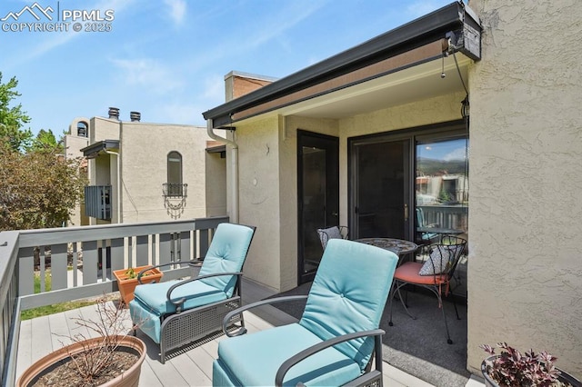 1018 Fontmore Rd Unit D, Colorado Springs, CO 80904 - view of deck
