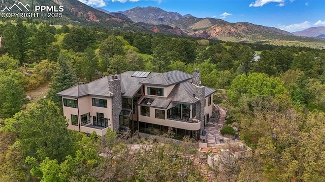 105 S Marland Rd, Colorado Springs, CO 80906 - view of mountain backdrop with a forest