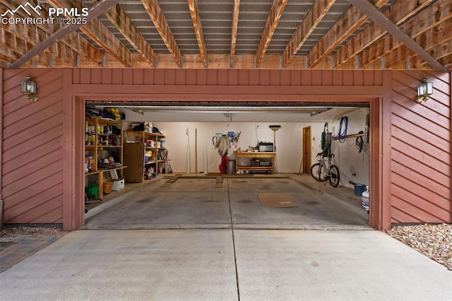 720 Popes Valley Dr, Colorado Springs, CO 80919 - garage with concrete driveway