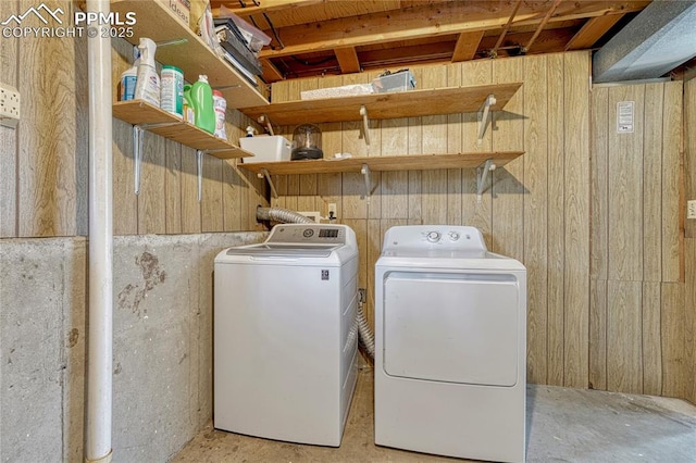 7108 Chippewa Rd, Colorado Springs, CO 80915 - laundry room featuring washer and clothes dryer