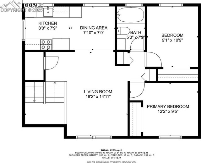7108 Chippewa Rd, Colorado Springs, CO 80915 - view of home floor plan