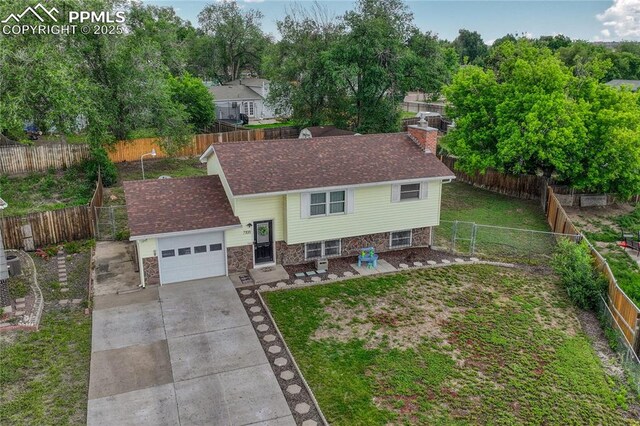 7108 Chippewa Rd, Colorado Springs, CO 80915 - aerial view of property and surrounding area