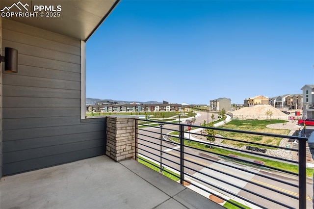 10671 Larimar Pt, Colorado Springs, CO 80905 - balcony with a residential view