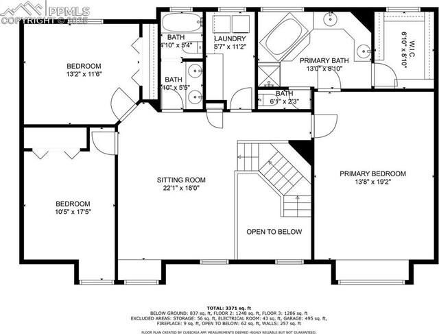 14915 Gleneagle Dr, Colorado Springs, CO 80921 - property floor plan