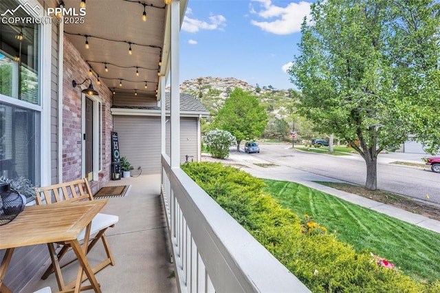 6390 Moccasin Pass Ct, Colorado Springs, CO 80919 - view of balcony