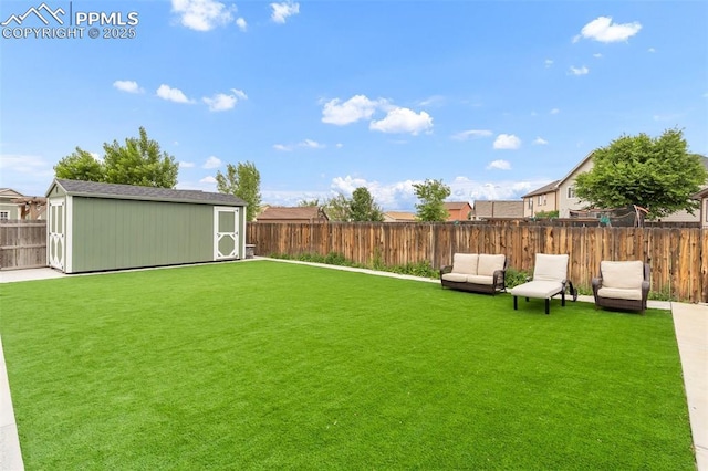 10140 Seawolf Dr, Colorado Springs, CO 80925 - view of yard
